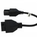 Adapter z Husqvarna 6-pin na OBD2